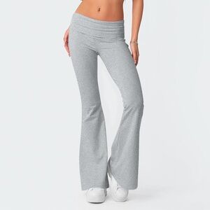 Amazon Women's Light Gray Flare Pants